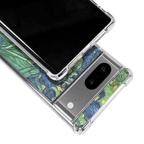 van Gogh - Irises by Van Gogh Google Pixel 8 Clear Case